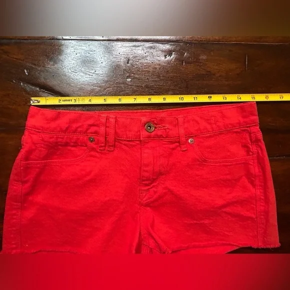 Madewell Red Shorts Size 26 - Picture 7 of 7